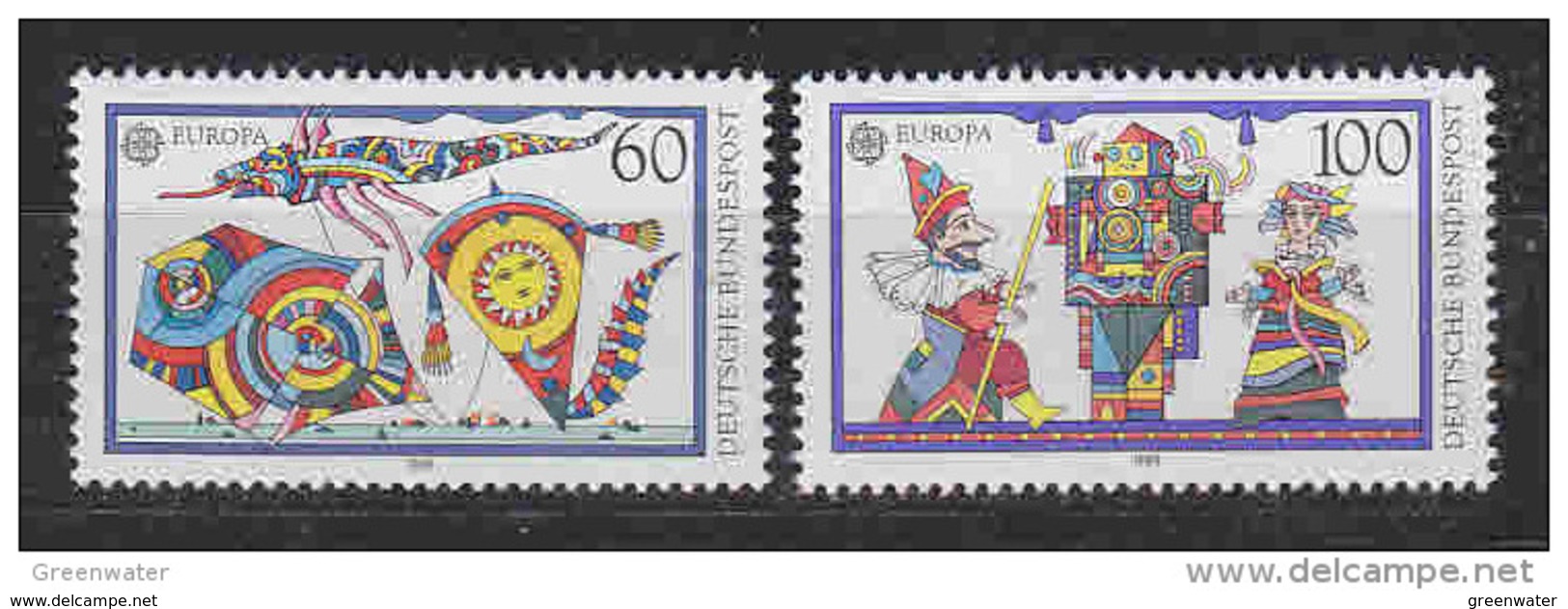 Europa Cept 1989 Germany 2v ** Mnh (42614G) - 1989