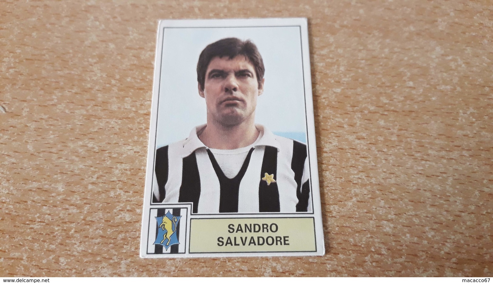 Figurina Calciatori Panini 1971/72 - Salvadore Juventus - Edizione Italiana