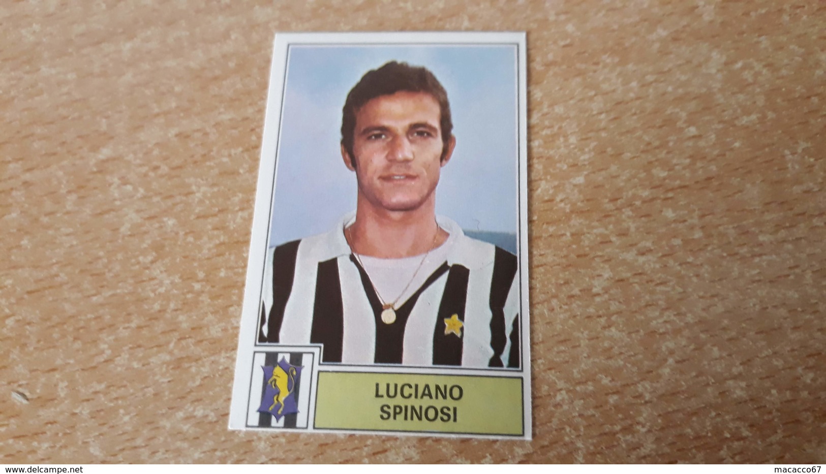 Figurina Calciatori Panini 1971/72 - Spinosi Juventus - Edizione Italiana