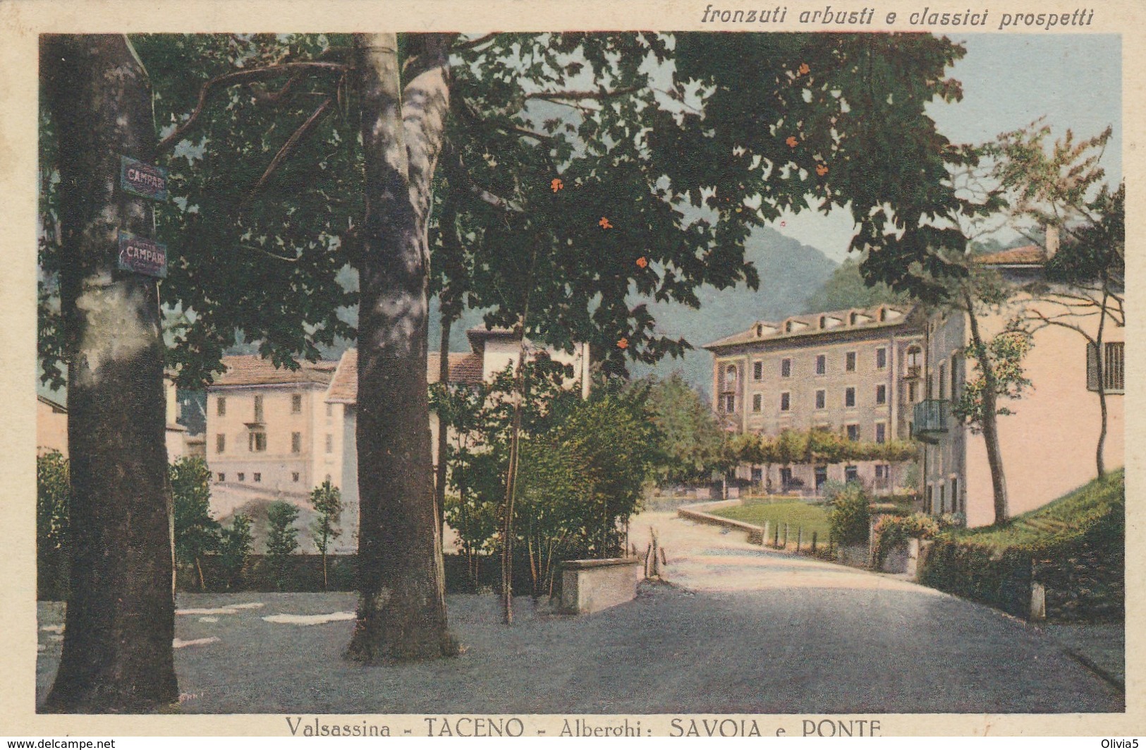 VALSASSINA - TACENO ALBERGHI SAVOIA E PONTE - Lecco