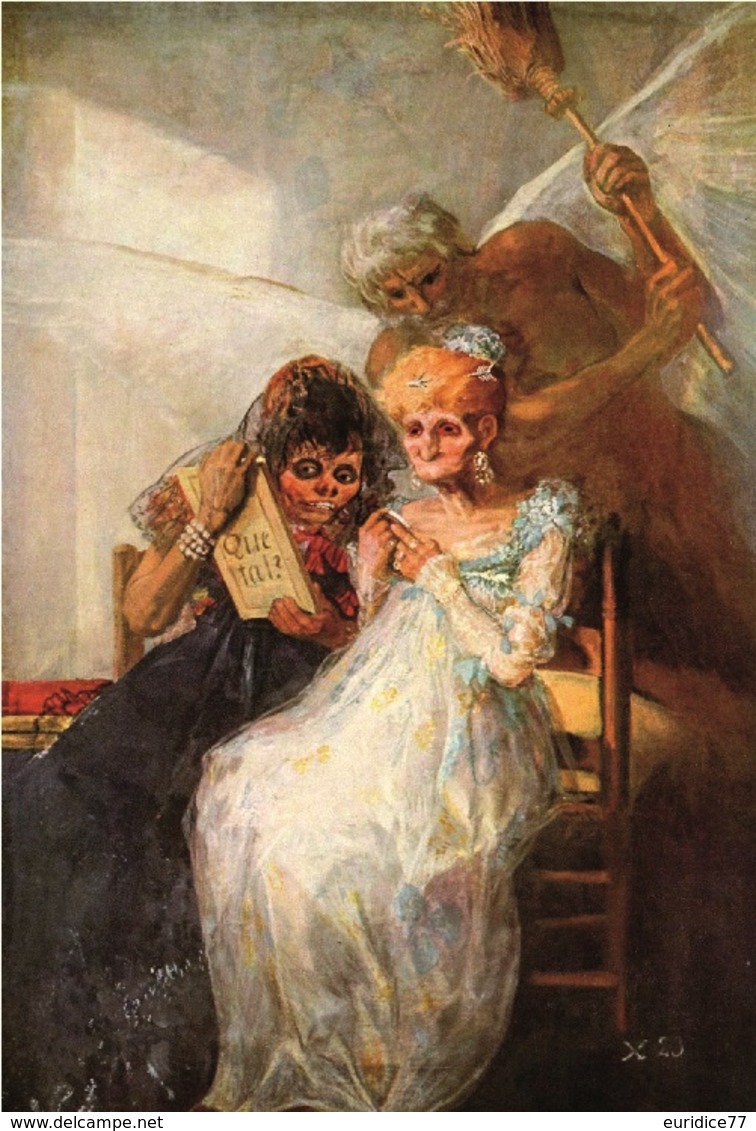 Art, Francisco De Goya Postcard Collection -  Size: 15x10 Cm. Mint - Otros & Sin Clasificación