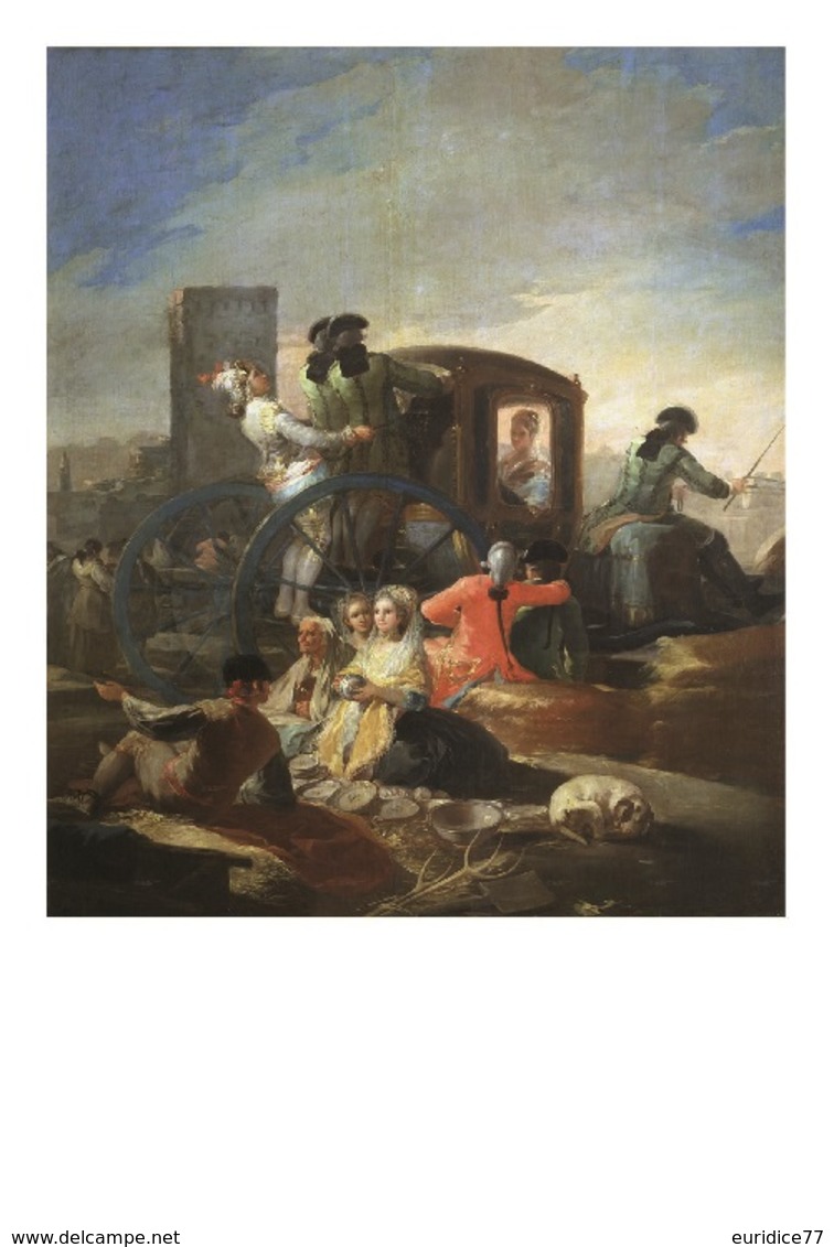 Art, Francisco De Goya Postcard Collection -  Size: 15x10 Cm. Mint - Otros & Sin Clasificación