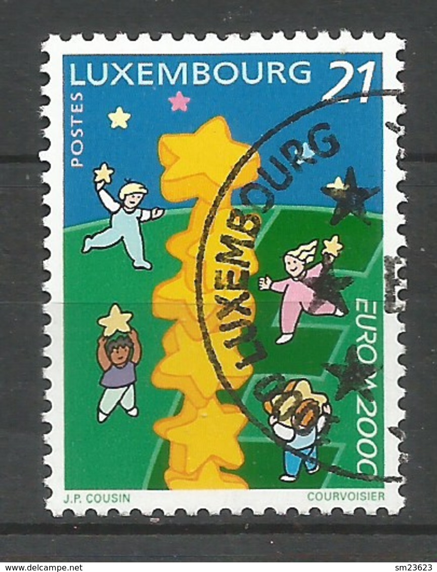 Luxembourg  2000  Mi.Nr. 1506 , EUROPA CEPT - Kinder Bauen Sternenturm - Gestempelt / Fine Used / (o) - 2000