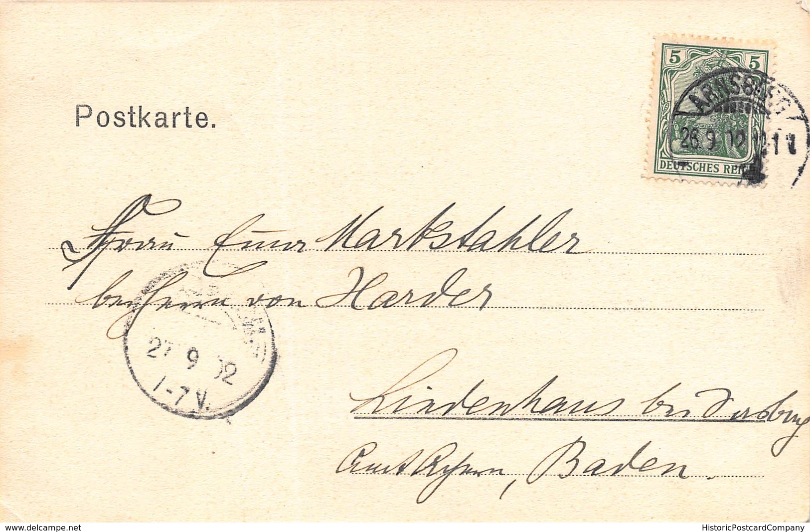 ARNSBERG GERMANY~im JAHRE 1646~1902 POSTMARK-J LOWENTHAL PUBLISHED ARTIST DRAWN POSTCARD 40489 - Arnsberg