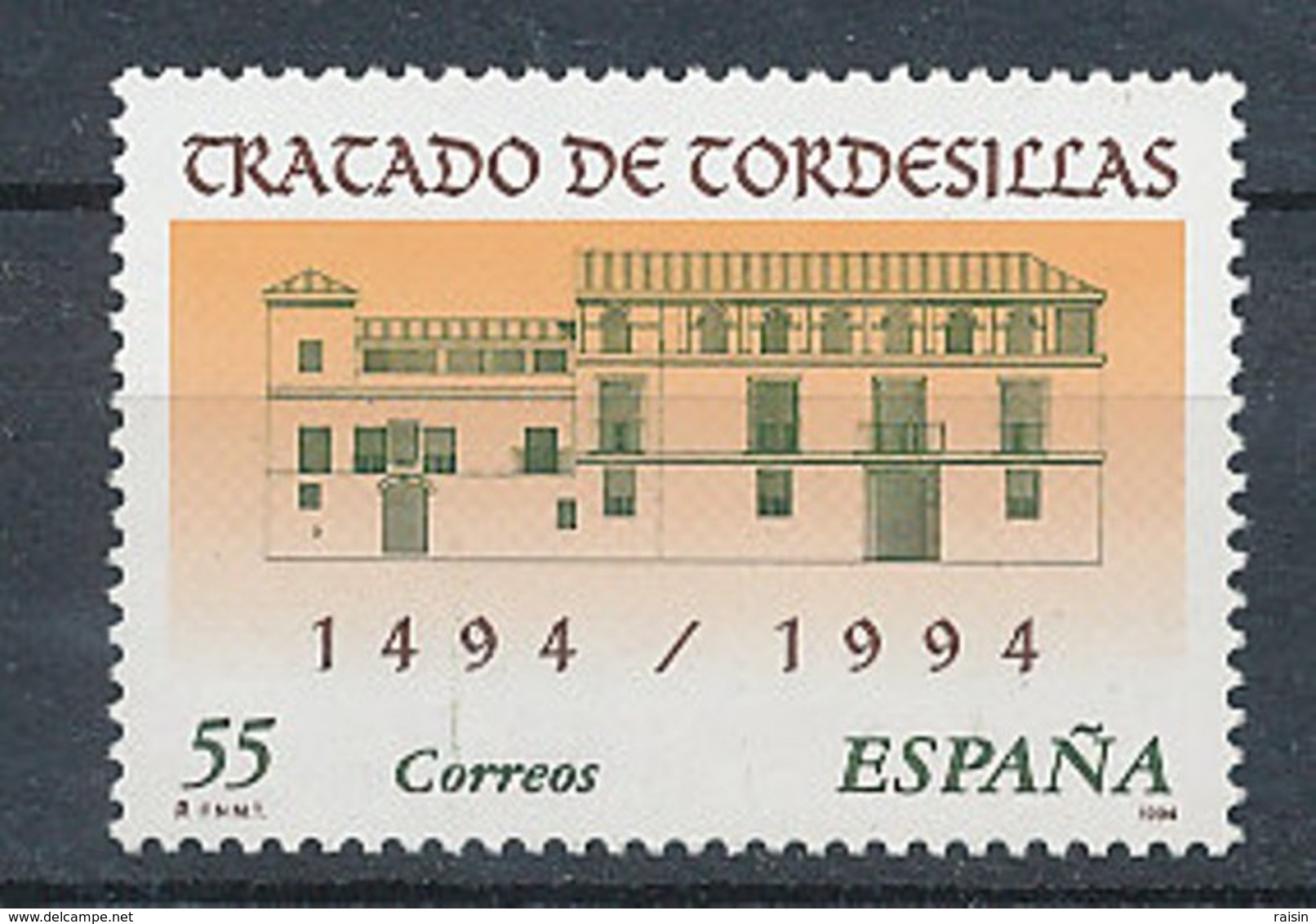 Espagne 1994 500 Ans Du Traité De Tordesillas Yvert 2902  Michel 3169 MNH - Unused Stamps