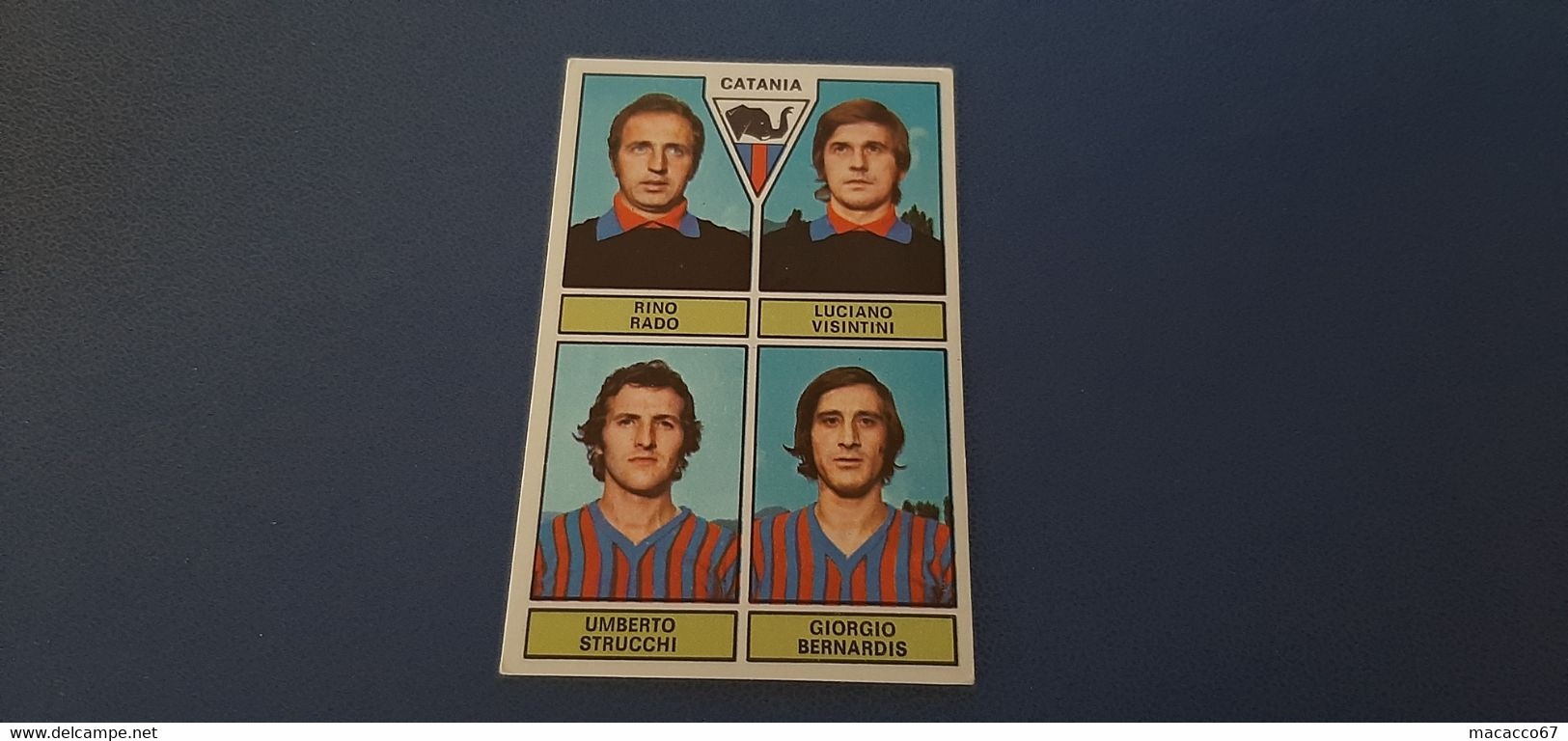 Figurina Calciatori Panini 1971/72 - Rado Catania - Edizione Italiana