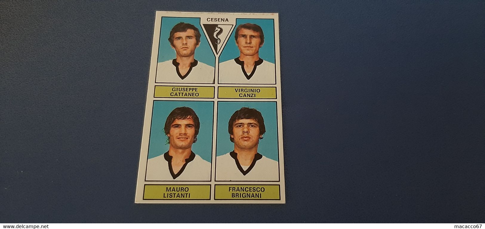 Figurina Calciatori Panini 1971/72 - Cattaneo Cesena - Edizione Italiana