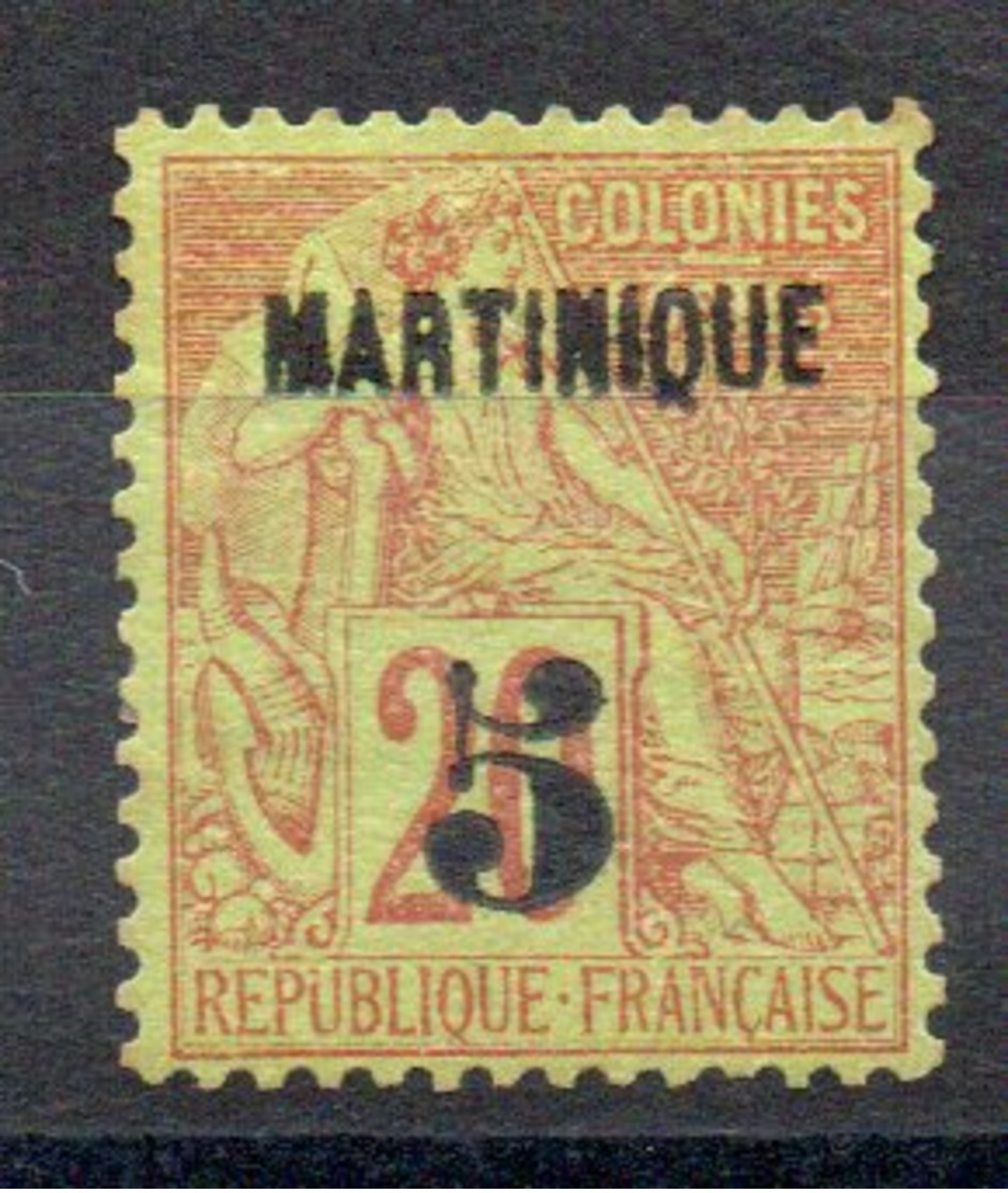 MARTINIQUE - YT N° 1  Neuf * - MH - Cote: 80,00 € - Neufs