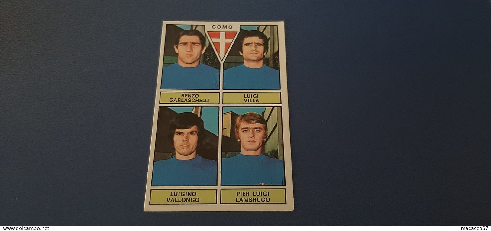 Figurina Calciatori Panini 1971/72 - Garlaschelli Como - Edizione Italiana