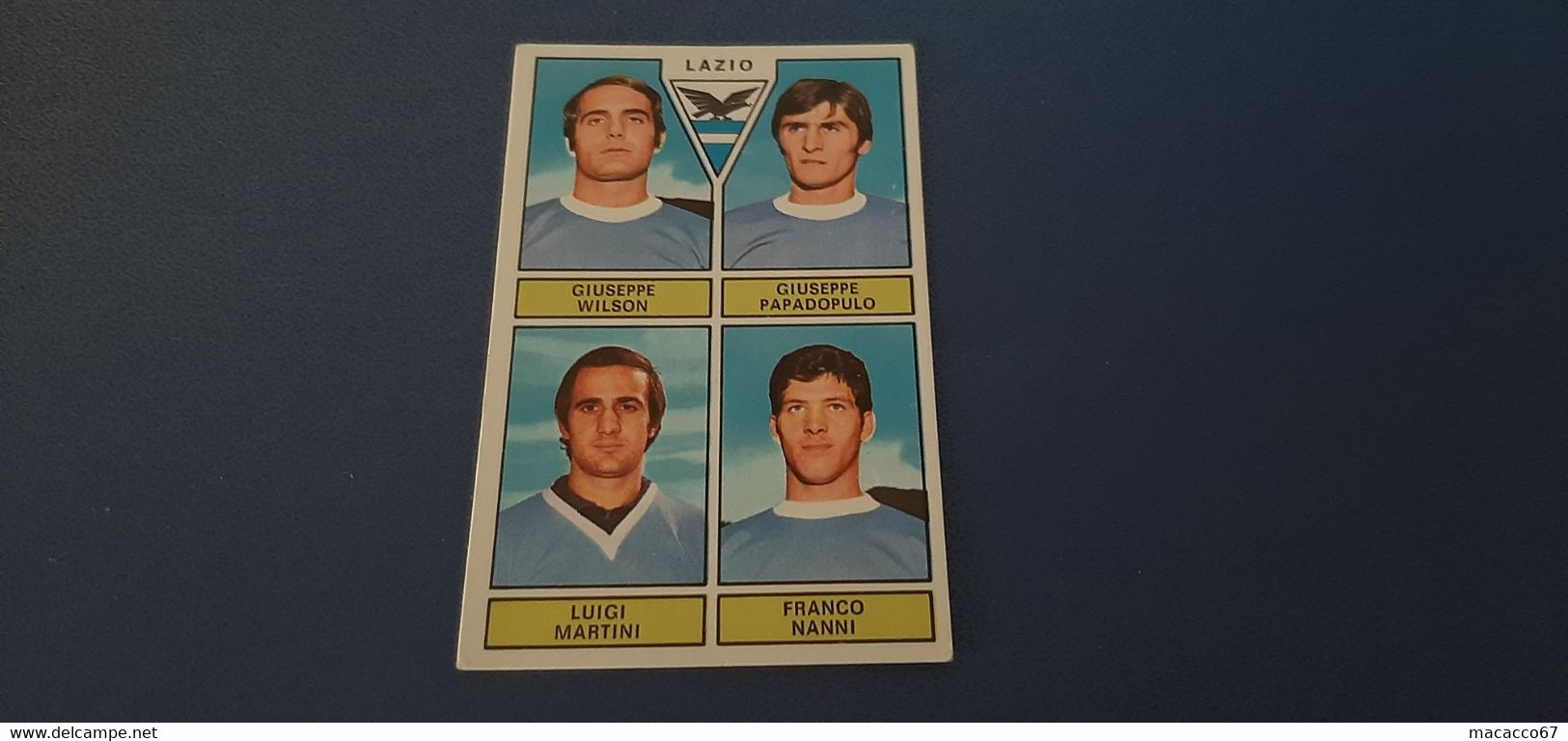 Figurina Calciatori Panini 1971/72 - Wilson Lazio - Edizione Italiana