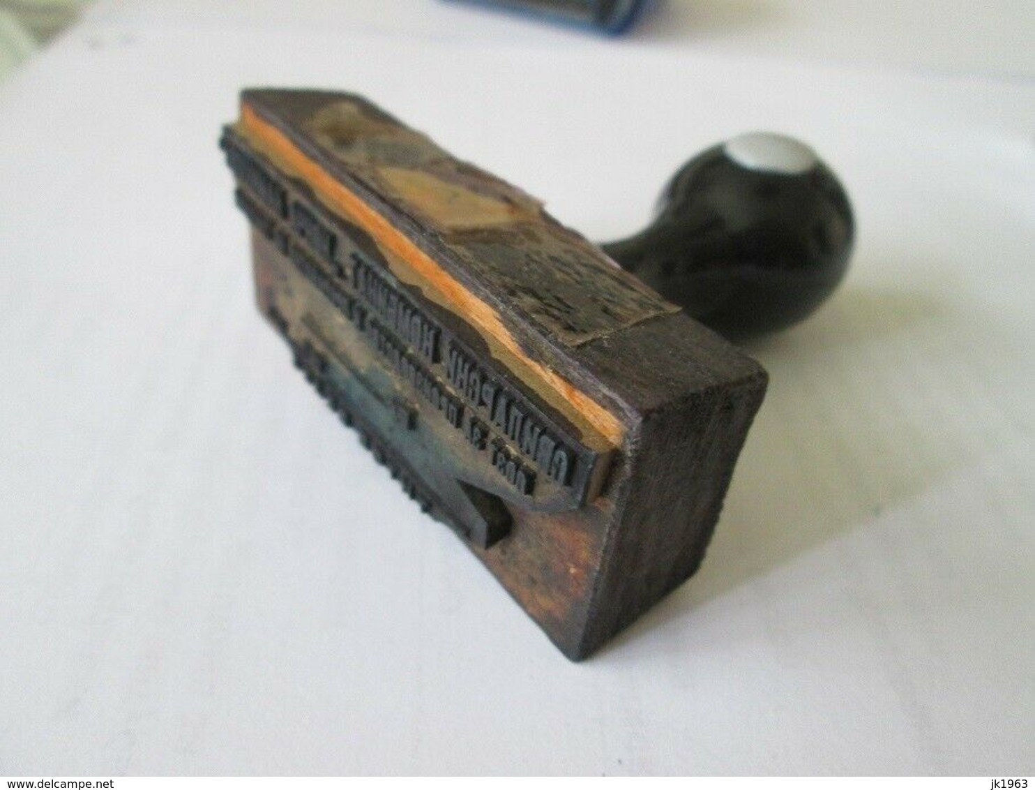 THREE VINTAGE PROFESSIONAL RUBBER STAMP