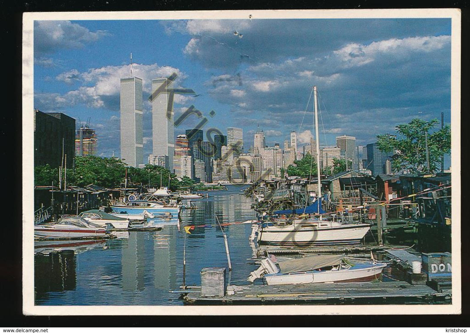 USA - Unusual View Of Twin Towers - New York [AA43-0.613 - Altri & Non Classificati