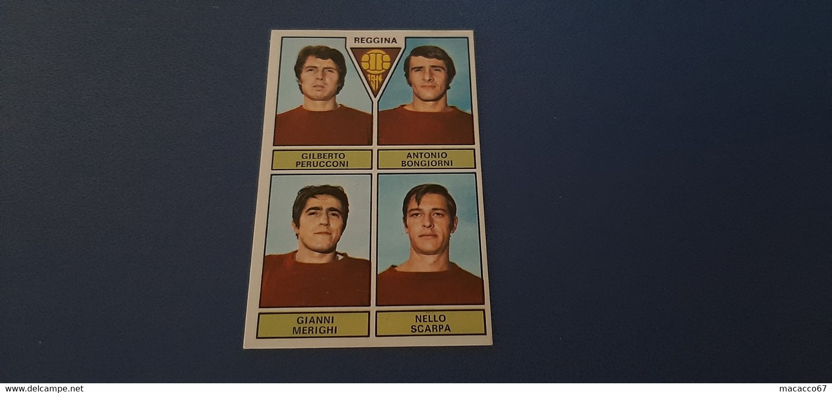 Figurina Calciatori Panini 1971/72 - Perucconi Reggina - Edizione Italiana