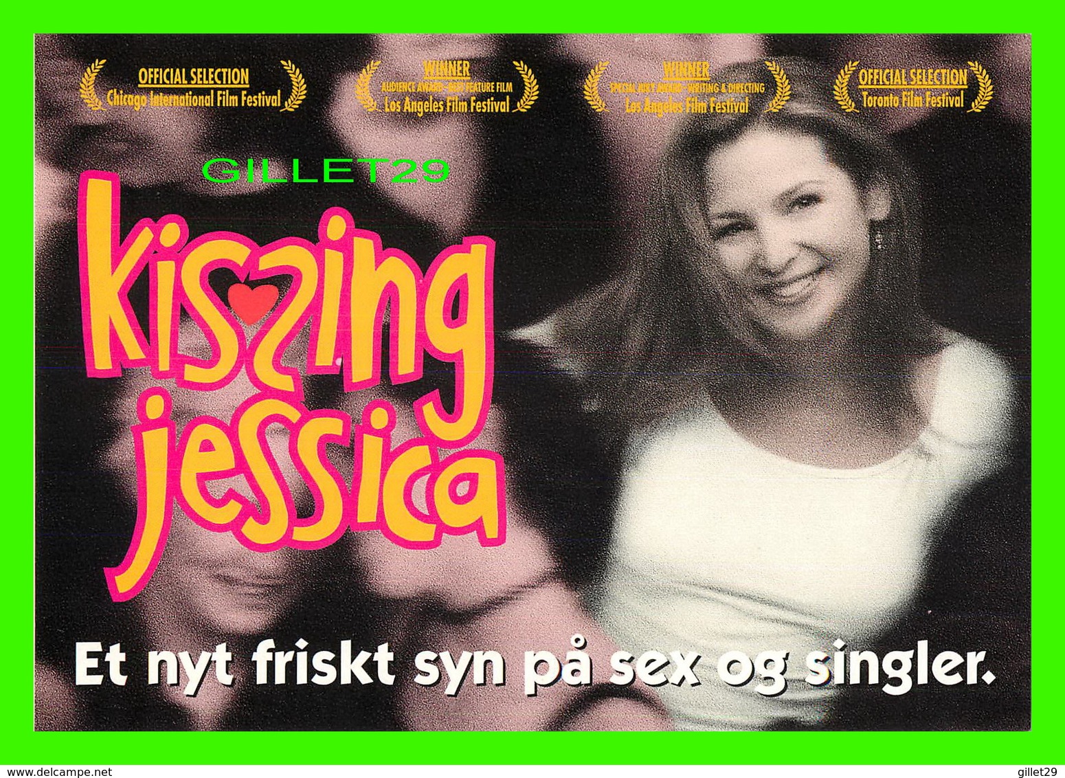 AFFICHES DE FILM - " KISSING JESSICA " AVEC Jennifer Westfeldt & Heather Juergensen EN 2002 - GO-CARD No 6336 - - Manifesti Su Carta