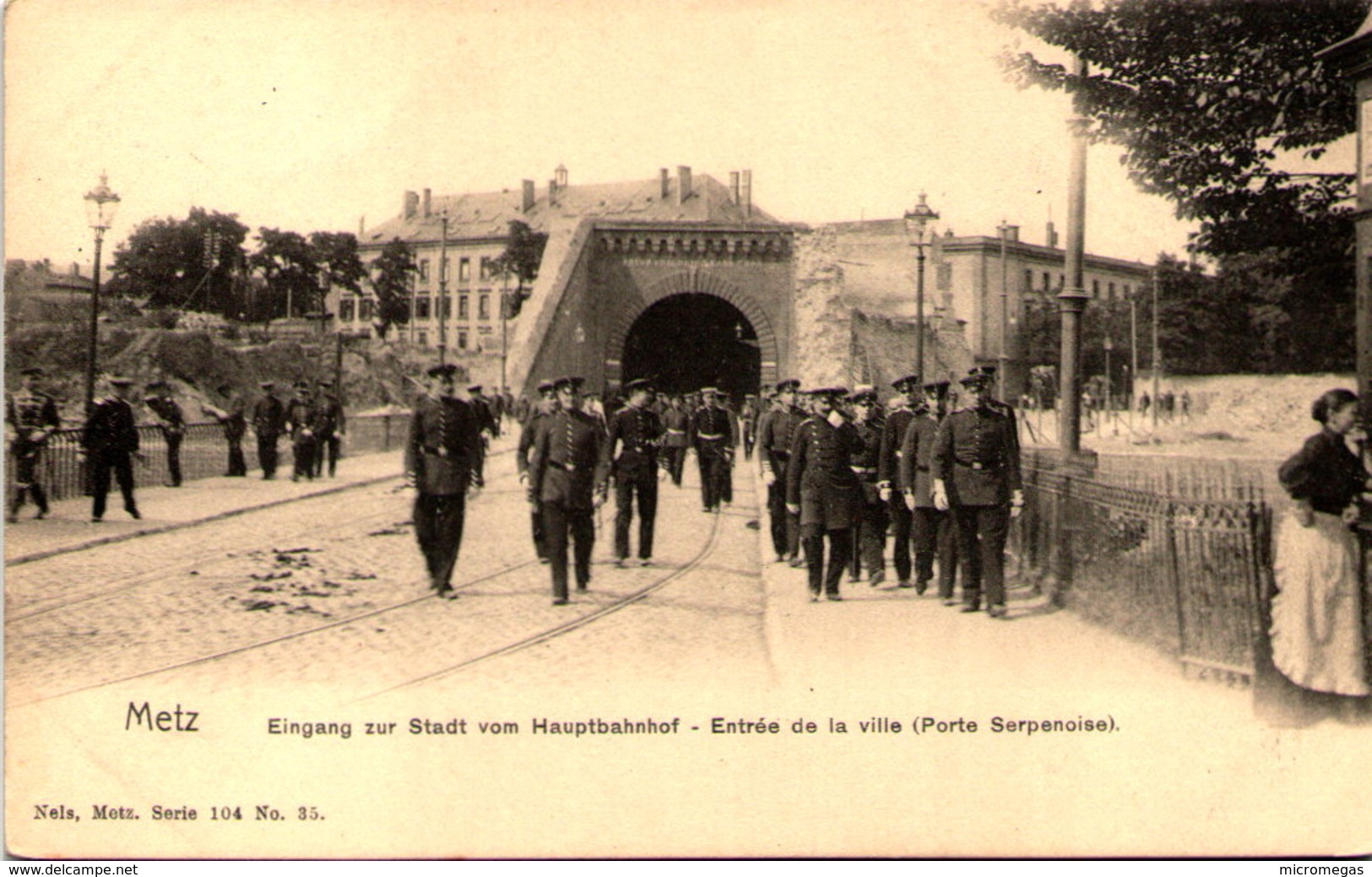 57 - METZ - Entrée De La Ville (Porte Serpenoise) - Metz