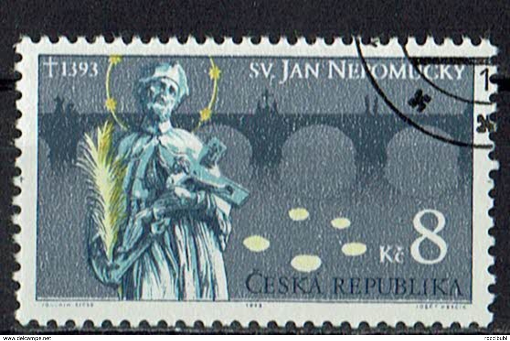 Tschechische Republik 1993 // Mi. 4 O - Gebraucht