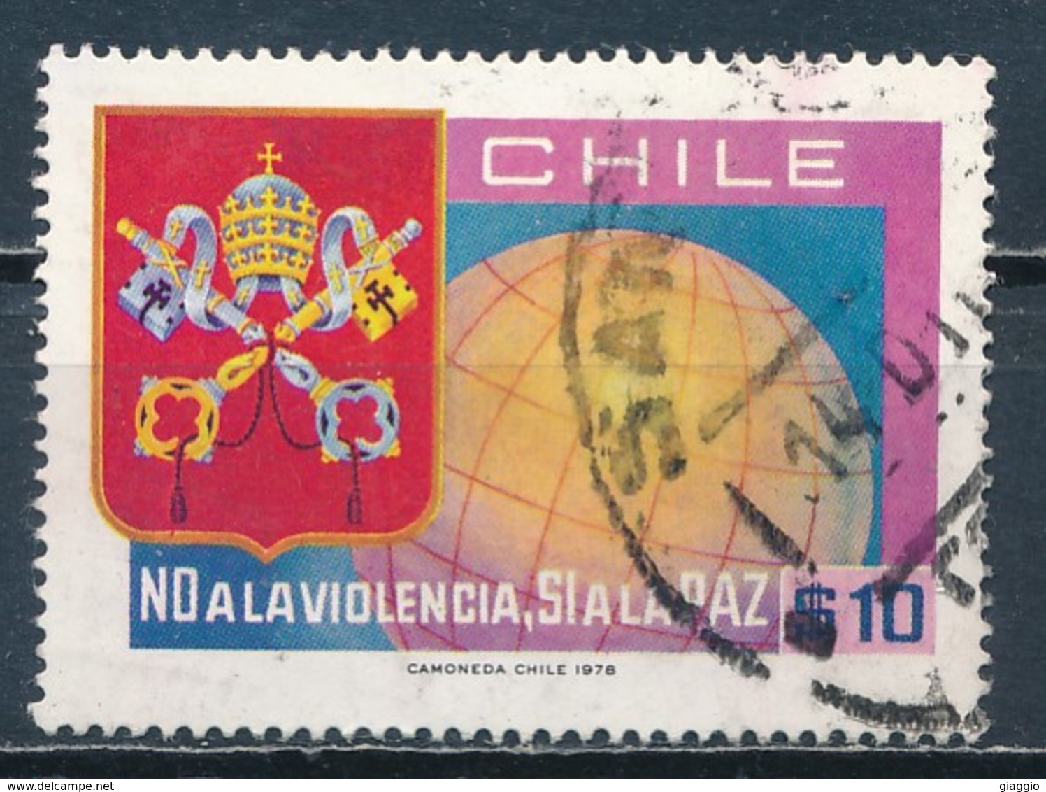 °°° CILE CHILE - Y&T N°497 - 1978 °°° - Cile
