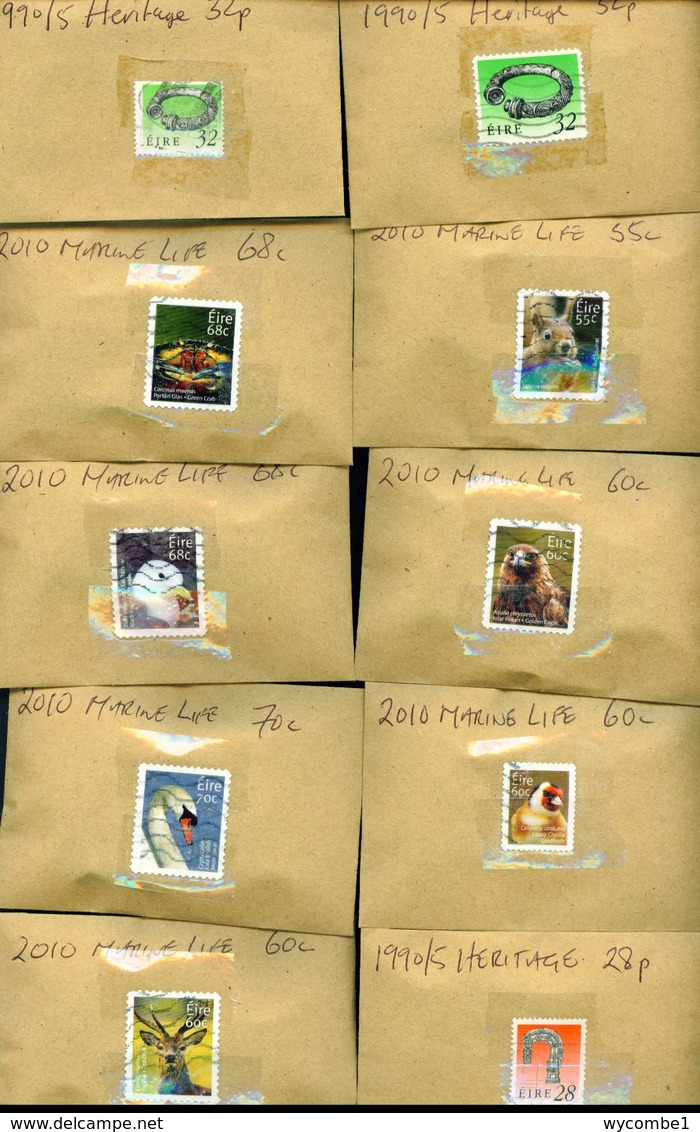 IRELAND - 100 Different X 100 Postage Stamps - Bundleware - Packet Material - Collections, Lots & Series
