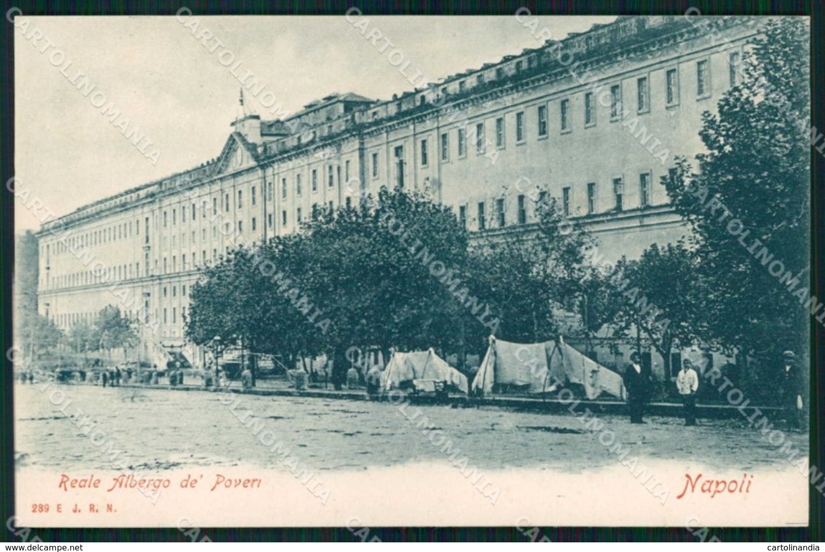 Napoli Città Reale Albergo De Poveri Cartolina MX5598 - Napoli