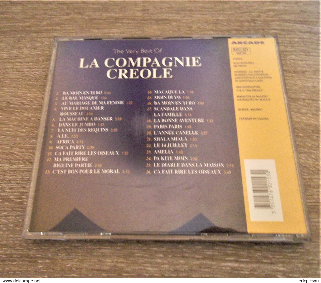 Album Compagnie Créole ( The Best ) - Disco, Pop