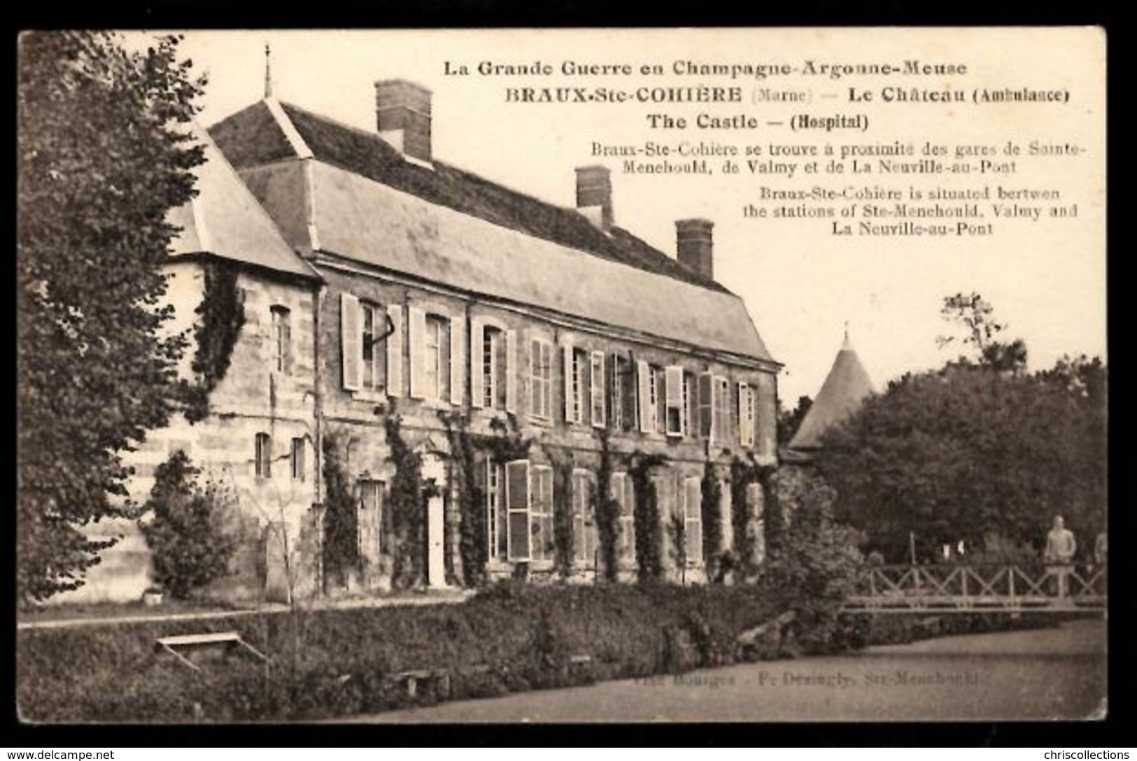 51 - BRAUX SAINTE COHIERE - Le Château - Other & Unclassified