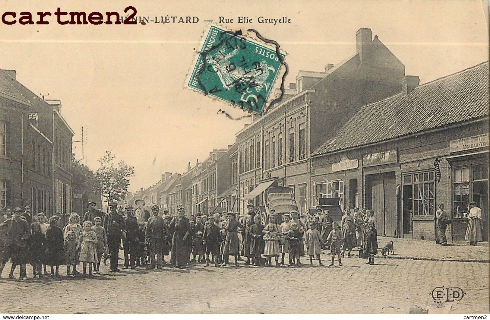 HENIN-LIETARD RUE ELIE GRUYELLE 62 - Other & Unclassified