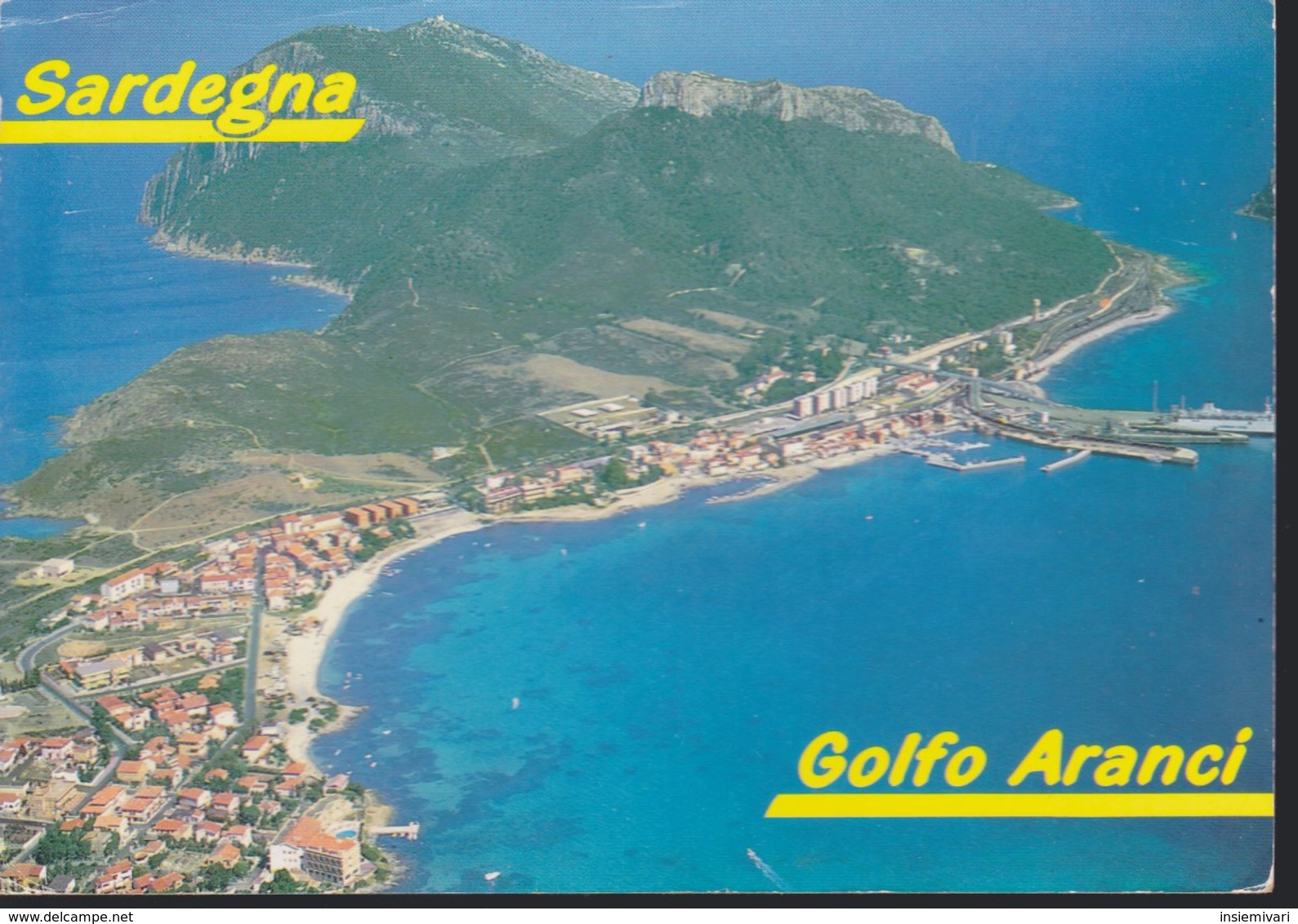 Italia Formato Grande:Cartolina GOLFO ARANCI(OT) - Veduta . Viaggiata . - Altri & Non Classificati