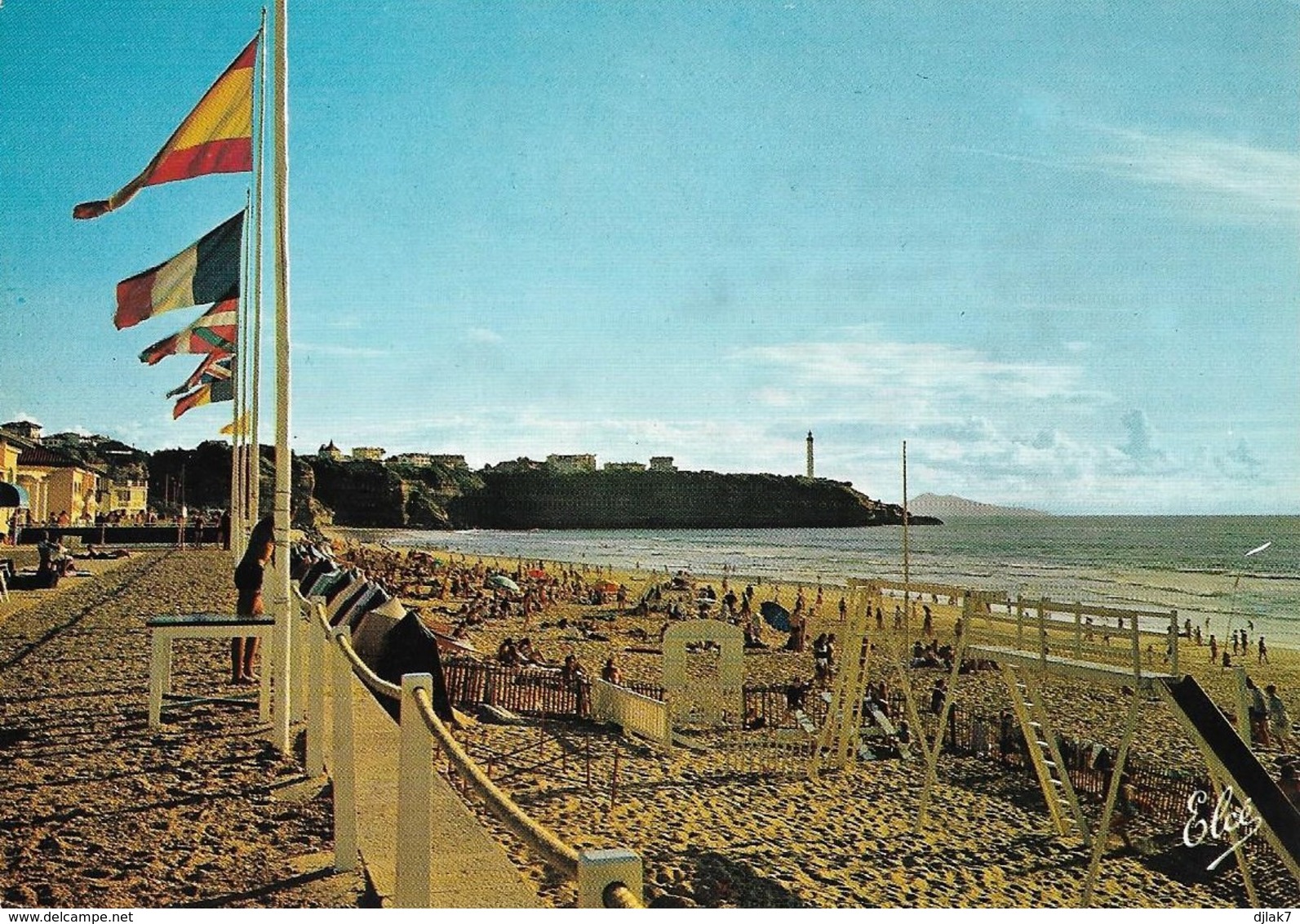 64 Anglet  La Grande Plage De La Chambre D'amour (2 Scans) - Anglet