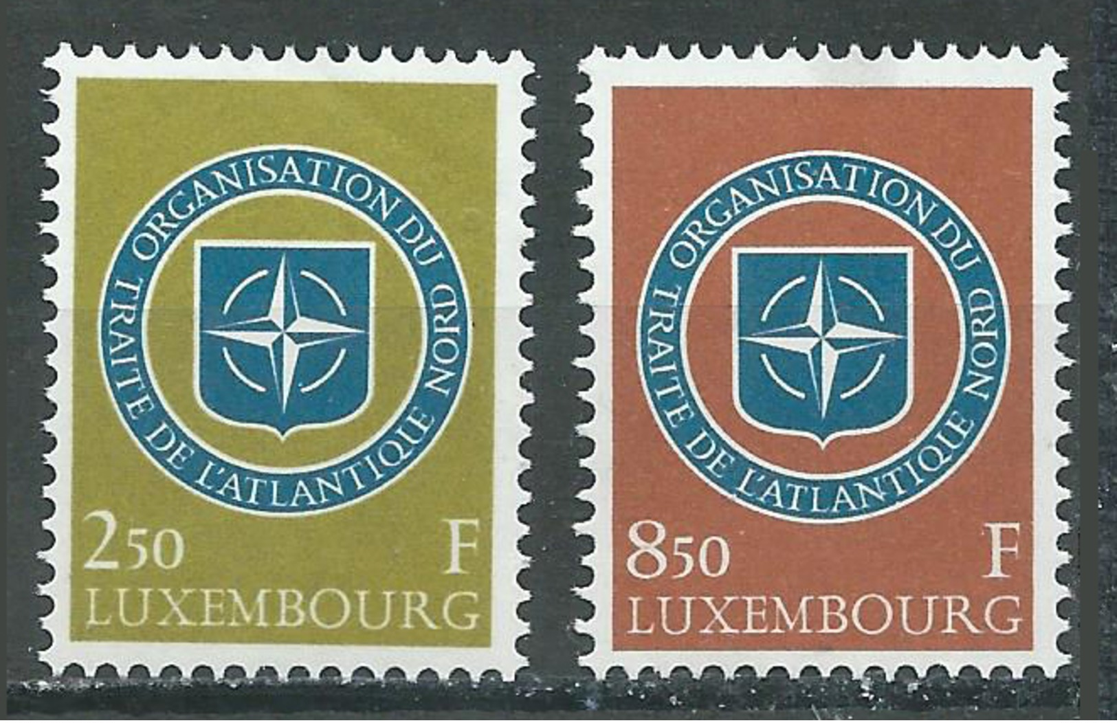 Luxembourg YT N°562/563 OTAN Neuf ** - Ungebraucht