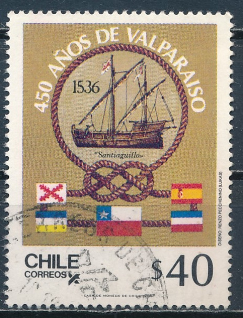 °°° CILE CHILE - Y&T N°737 - 1986 °°° - Cile