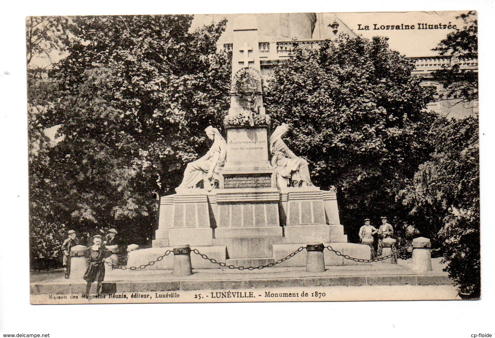 54 - LUNÉVILLE . MONUMENT DE 1870 - Réf. N°22000 - - Luneville