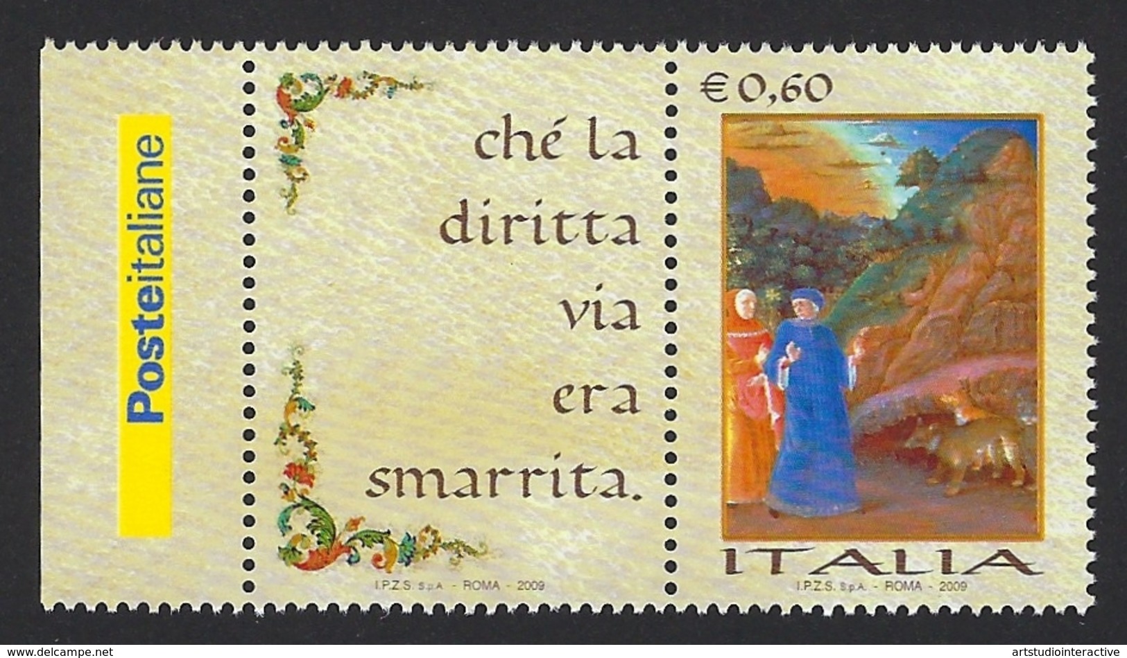 2009 ITALIA "LINGUA ITALIANA" SINGOLO MNH - 2001-10: Mint/hinged