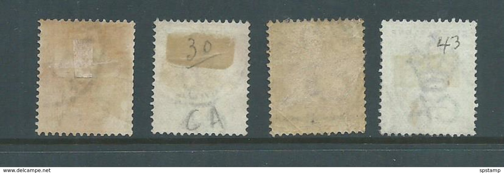 Sierra Leone 1896 QV 4 Values 1/2d To 1 Shilling Used - Sierra Leone (...-1960)