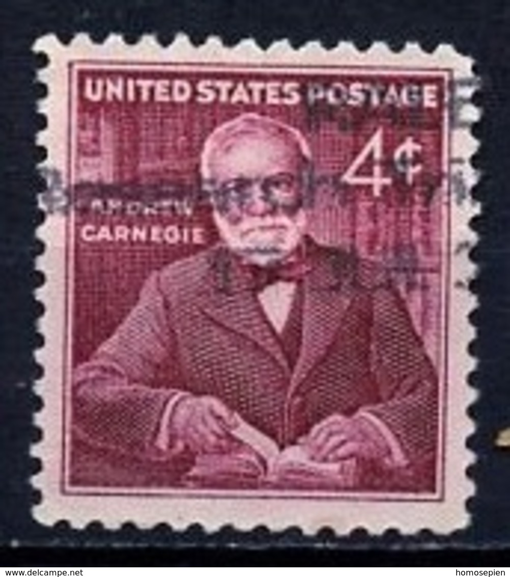 Etats Unis - Vereinigte Staaten - USA 1960 Y&T N°707 - Michel N°801 (o) - 4c  A Carnegie - Oblitérés