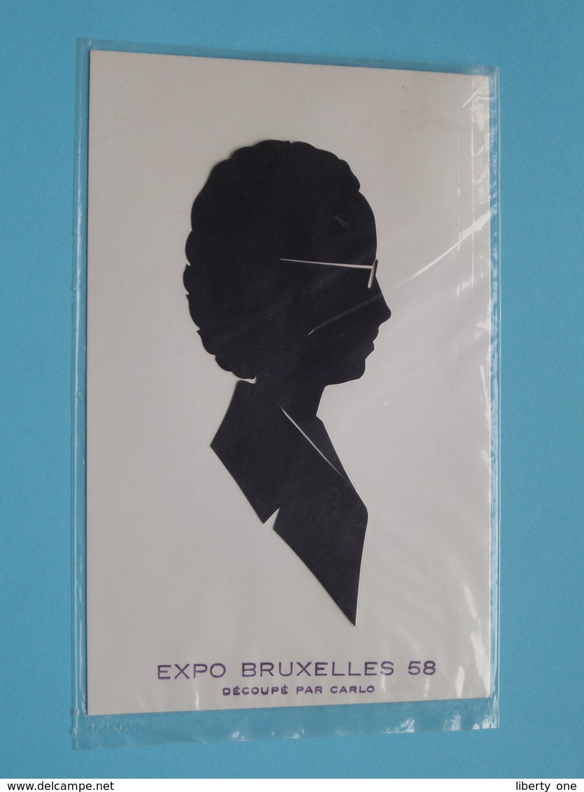 EXPO Bruxelles '58 ( Découpé Par CARLO ) Anno 1958 ( Zie/voir Photo ) 2 Carte ! - Expositions Universelles