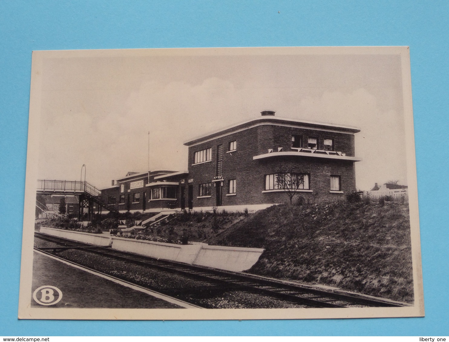 AUVELAIS La Nouvelle Station ( Thill - Chemin De Fer Belge ) Anno 19?? ( Zie/voir Photo ) ! - Sambreville