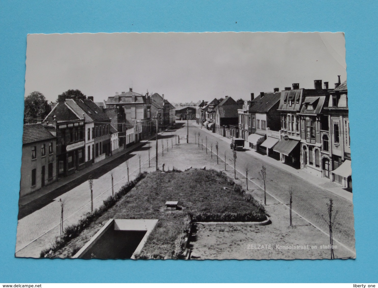 Kanaalstraat En Station Zelzate ( Rouckhout-Pauwels ) Anno 19?? ( Zie/voir Photo ) ! - Zelzate