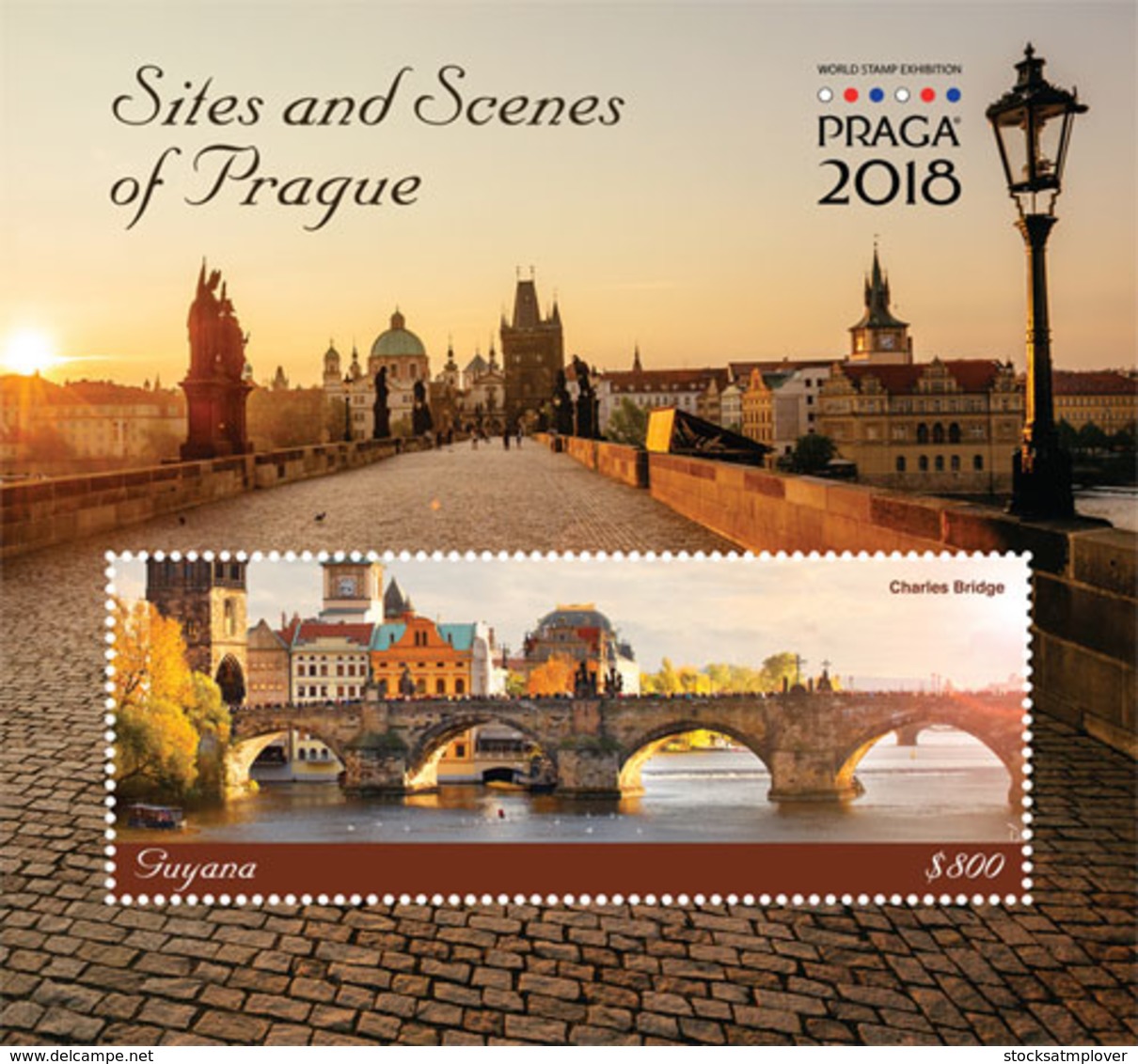 Guyana 2018 Sites And Scenes Of Prague  I201901 - Guiana (1966-...)