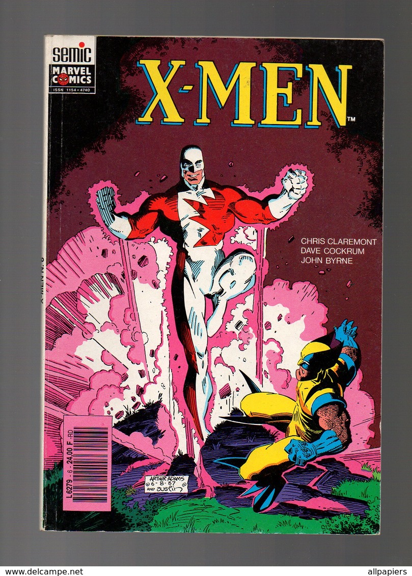 X-MEN N°6 Plus Loin Que Le Bout Du Monde - Le Retour Des Héros - Le Cristal De M. Kraan De 1987 - XMen