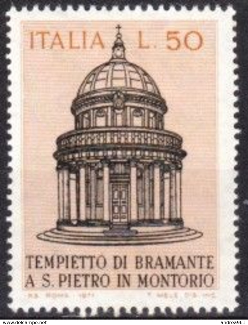 1971 - Tempietto Del Bramante - Nuovo Con Gomma Integra - Mint NH - 1971-80:  Nuovi