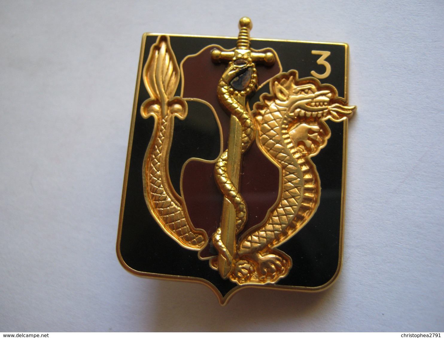 SERVICE DE SANTE DU 3° RM REGIMENT MEDICAL GM LA VALBONNE AB PARIS - Medical Services