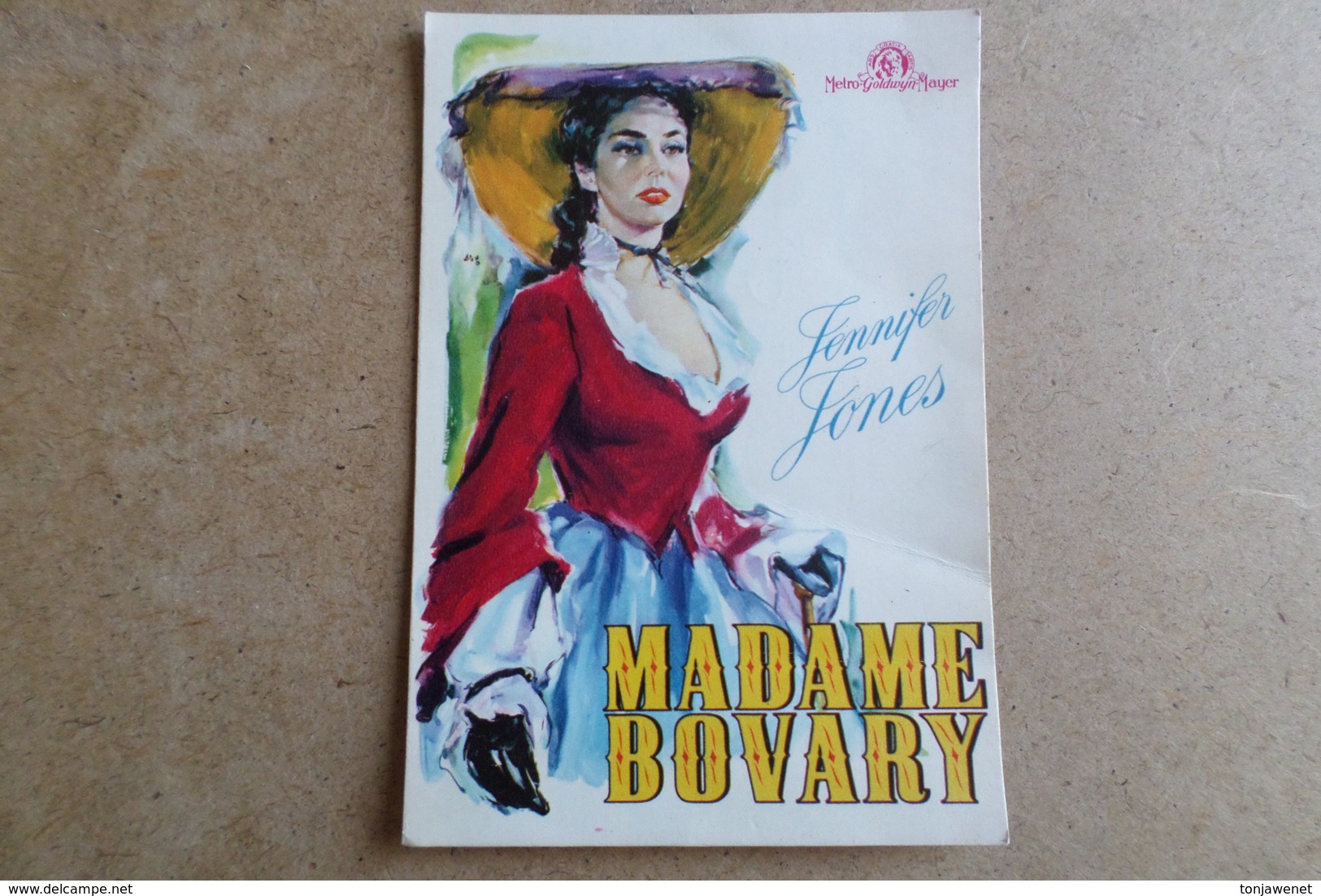 MADAME BOVARY - Jennifer JONES - Métro Goldwyn Mayer ( Cinema, Affiche ) - Manifesti Su Carta