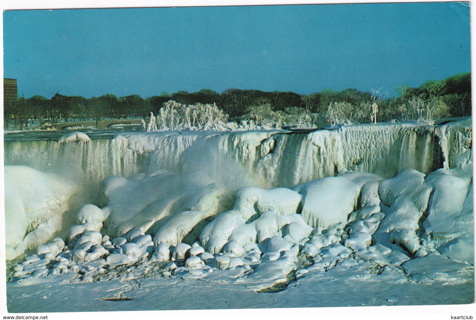 American Falls In Winter Splendour From Niagara Falls, Canada - Niagara Falls