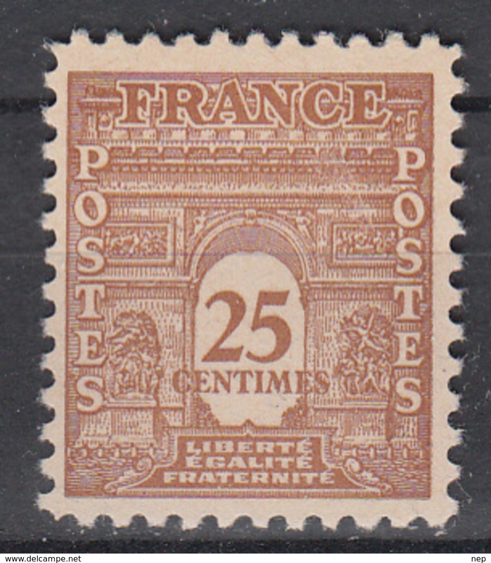 FRANKRIJK - Michel - 1944 - Nr 641 - MH* - 1944-45 Arc De Triomphe