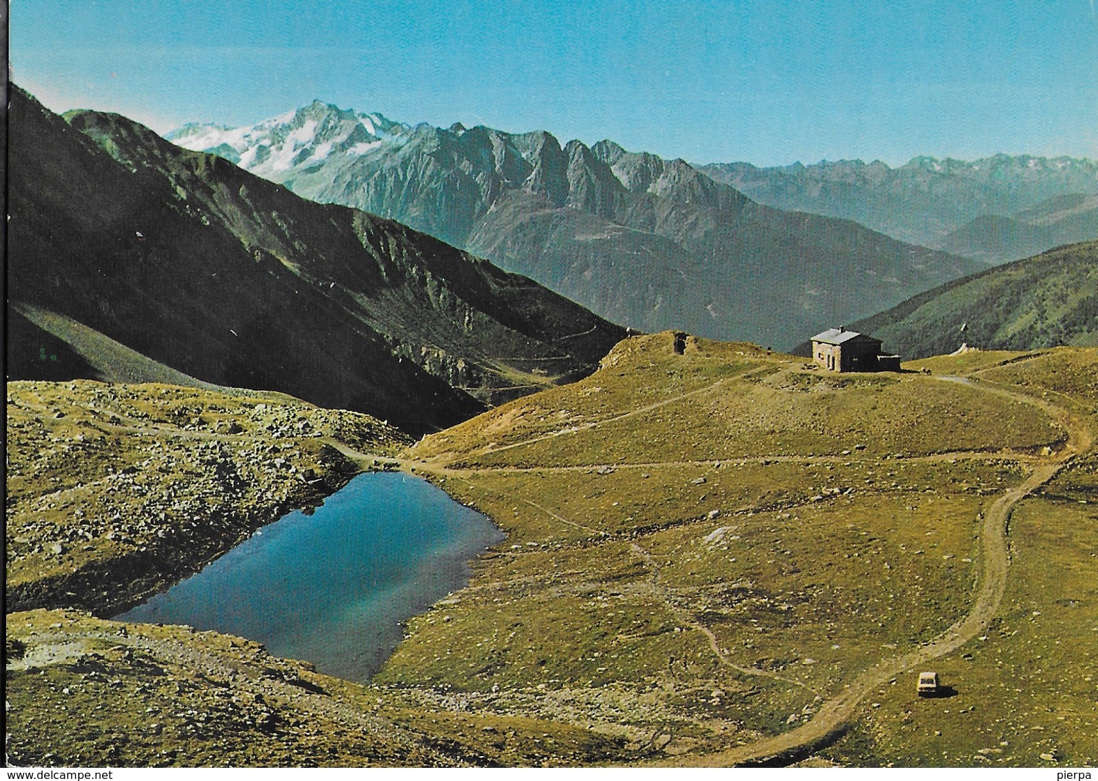 RIFUGIO A. BOZZI - PONTE DI LEGNO - TIMBRO DEL RIFUGIO - VIAGGIATA 1984 - Alpinisme