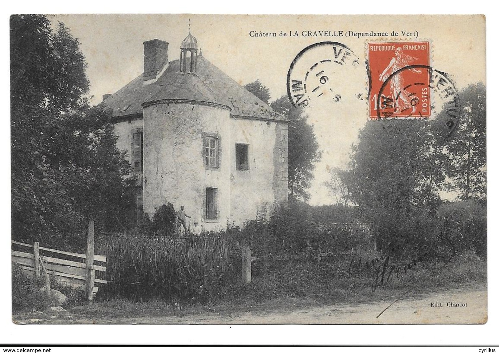 51 - CHATEAU DE LA GRAVELLE - DEPENDANCE DE VERT - Autres & Non Classés