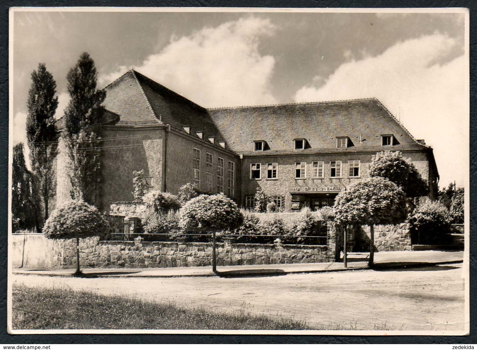 C4200 - Foto - Meerane Kirchgemeindehaus Gemeindehaus Kirche - Foto Koch - Meerane