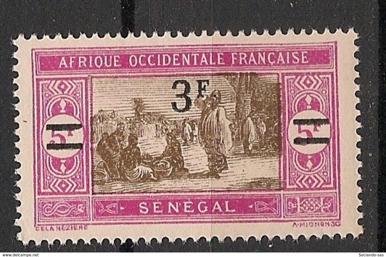 Sénégal - 1924 - N°Yv. 99 - 3f Sur 5f - Neuf Luxe ** / MNH / Postfrisch - Ungebraucht