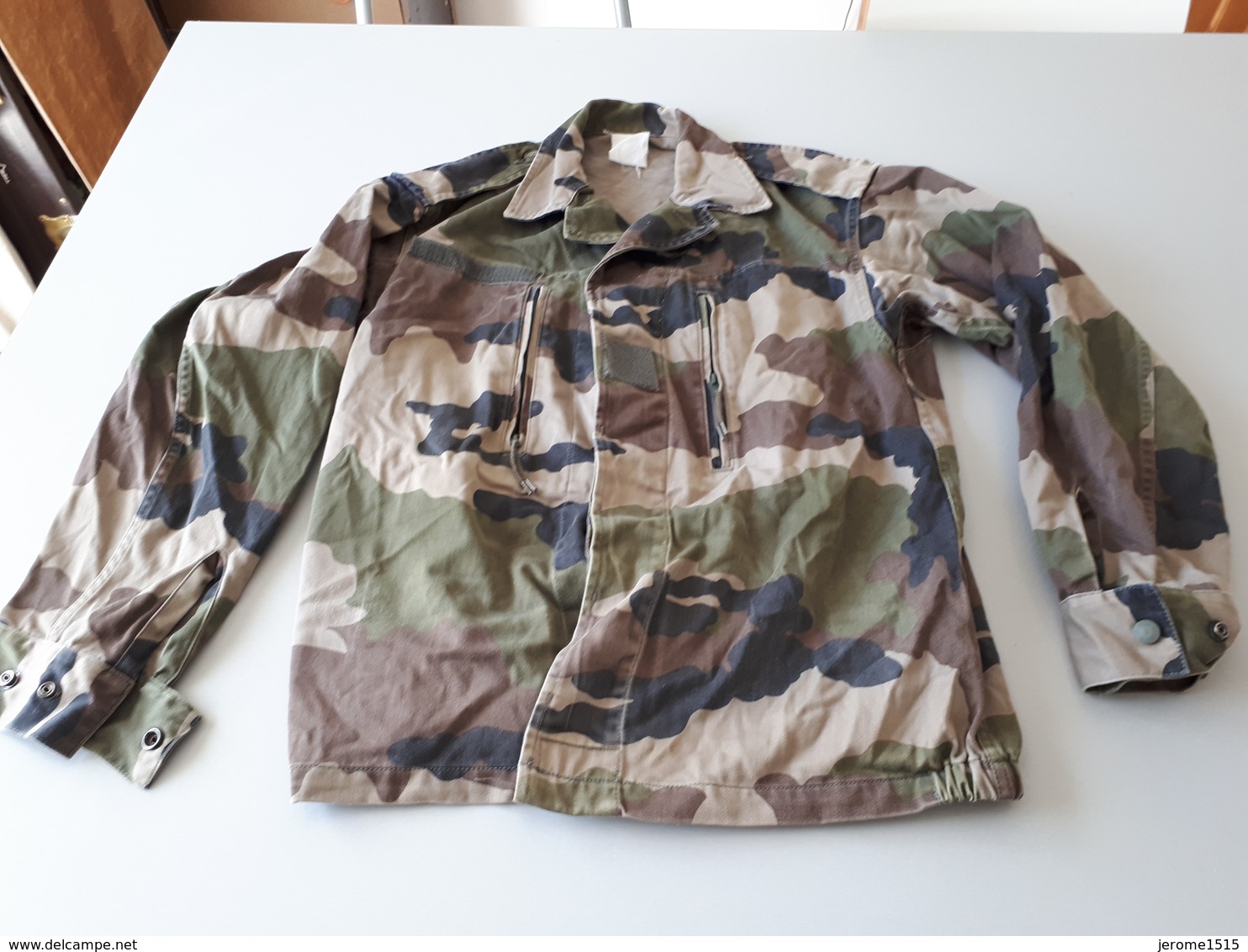 Veste De Treillis Camouflée Taille 96 M & - Uniformes