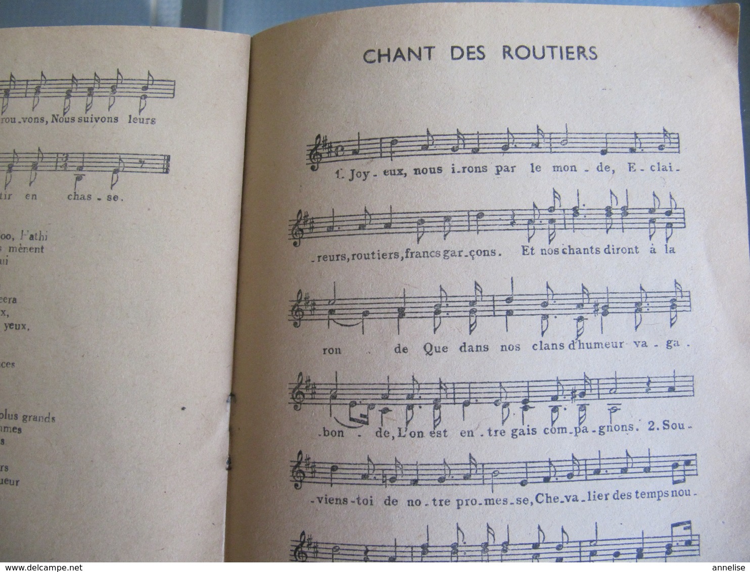 Scoutisme / Eclaireurs - Livret Chants Officiels Eclaireurs De France - Scoutisme